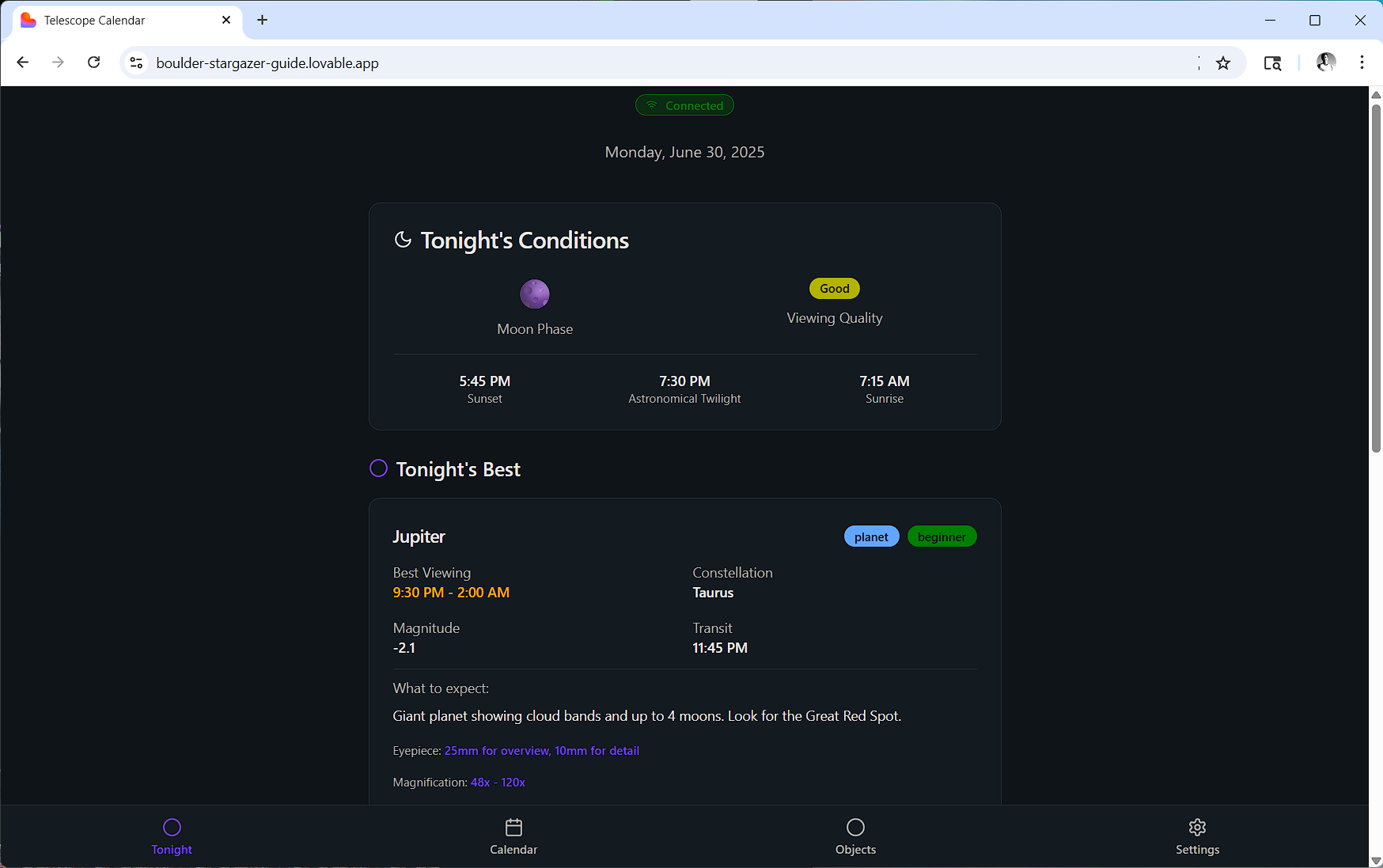 Star Gazer Screenshot