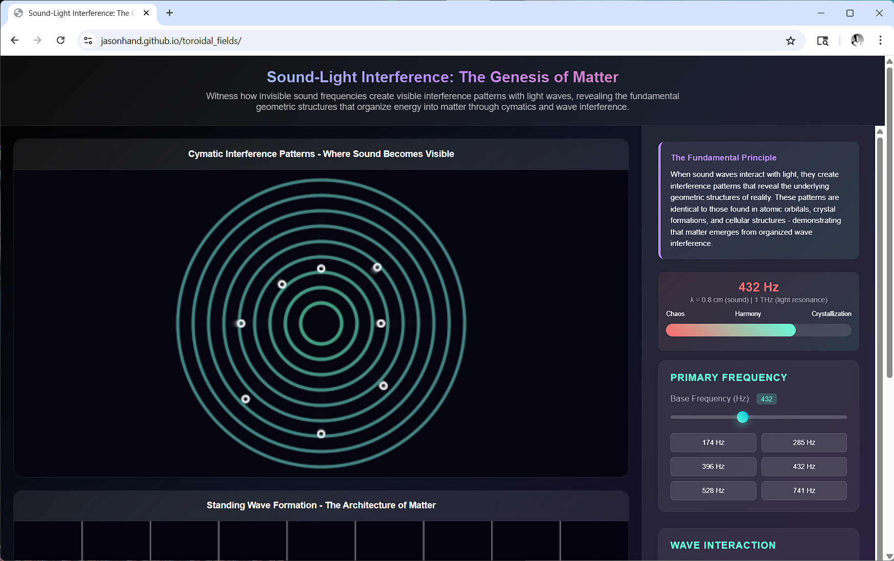 Toroidal Field Screenshot